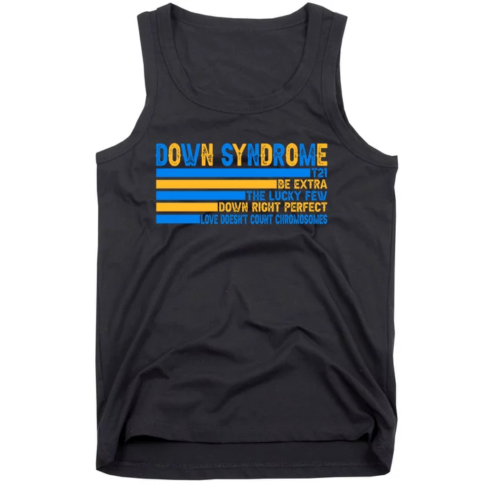 Down Syndrome Awareness Supporter Tank Top