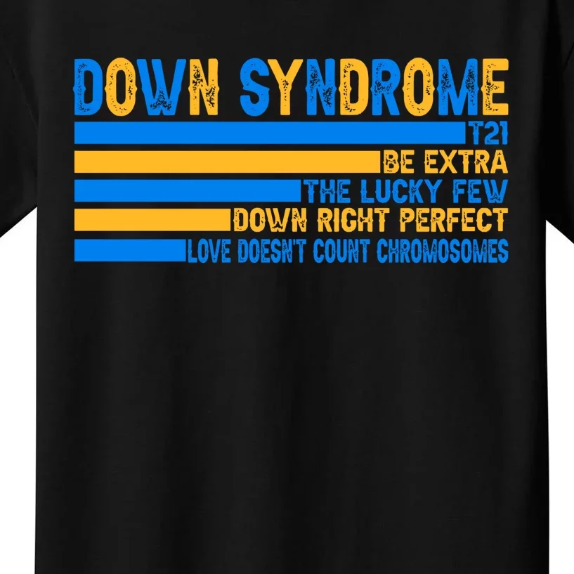 Down Syndrome Awareness Supporter Kids T-Shirt