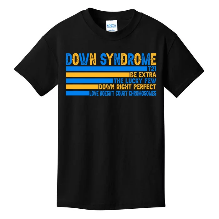 Down Syndrome Awareness Supporter Kids T-Shirt