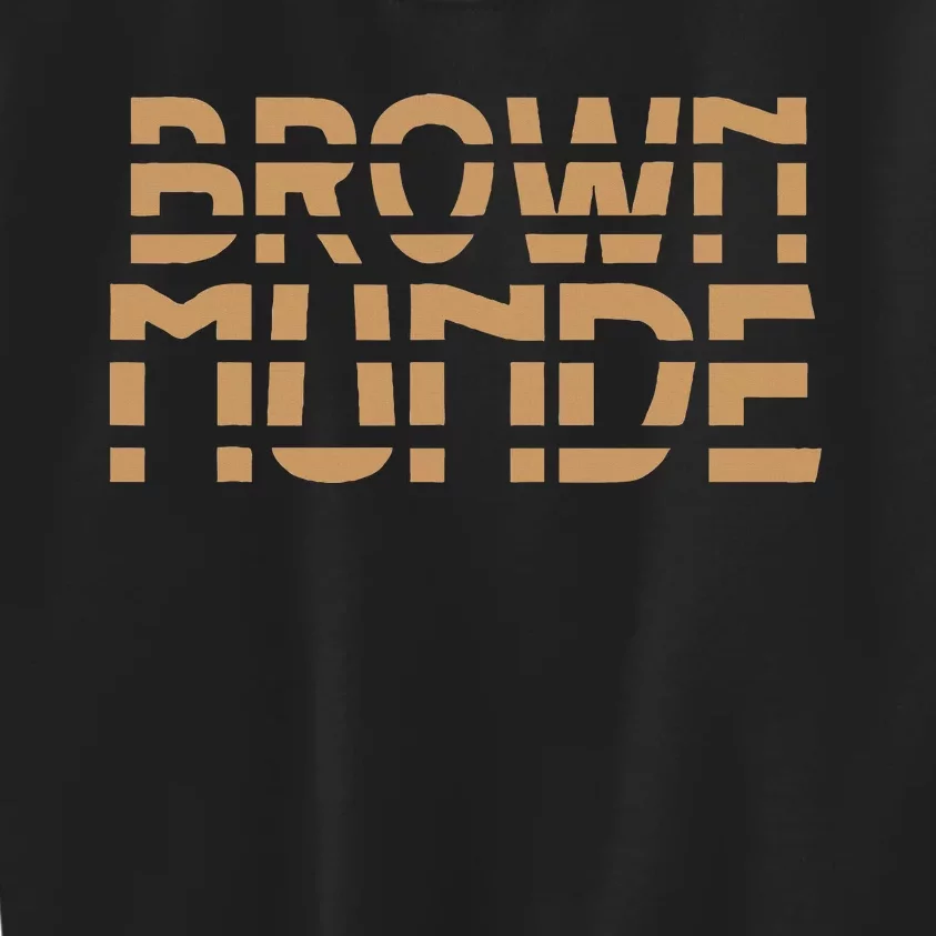 Desi South Asian Brown Munde Indian Kids Sweatshirt