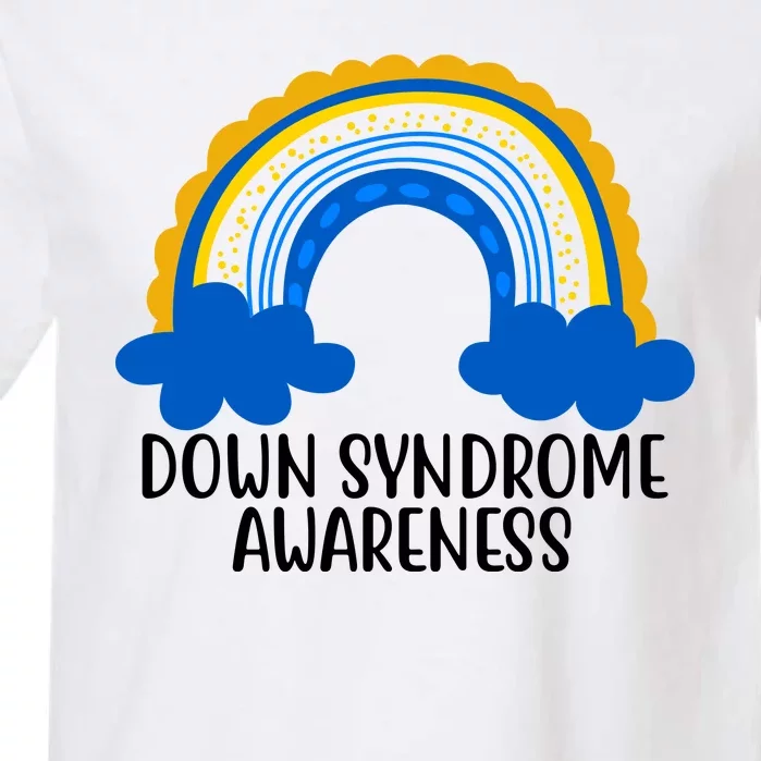 Down Syndrome Awareness Rainbow Garment-Dyed Heavyweight T-Shirt