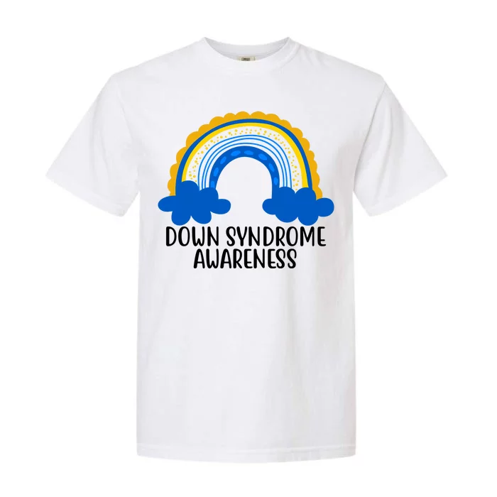 Down Syndrome Awareness Rainbow Garment-Dyed Heavyweight T-Shirt