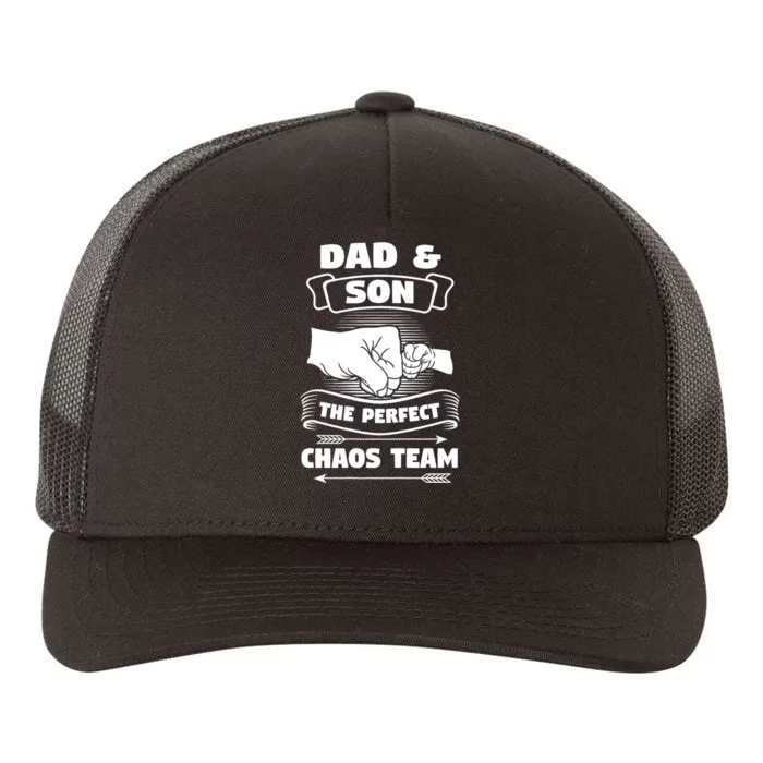 Dad Son A Perfect Chaos Team Father Gift Yupoong Adult 5-Panel Trucker Hat