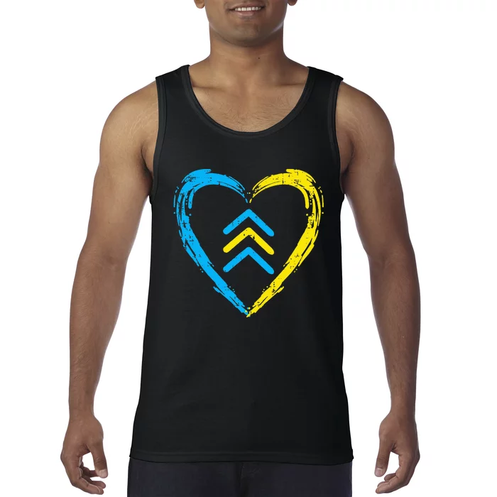 Down Syndrome Awareness Arrows Trisomy 21 T21 Tank Top