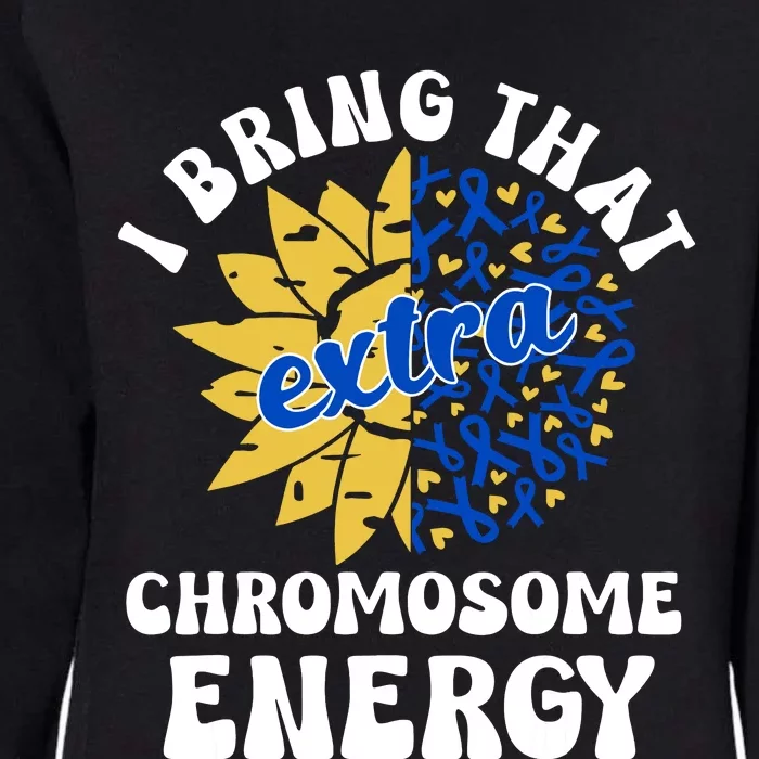 Down Syndrome Awareness For Girl Trisomy 21 Flower Womens California Wash Sweatshirt