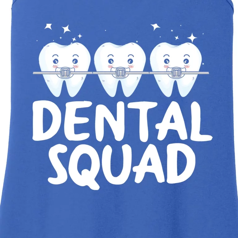 Dental Squad Assistant Dentist Hygienist Dentistry Student Gift Ladies Essential Tank