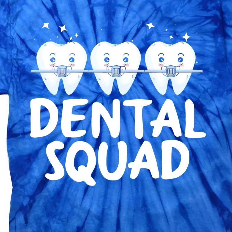 Dental Squad Assistant Dentist Hygienist Dentistry Student Gift Tie-Dye T-Shirt