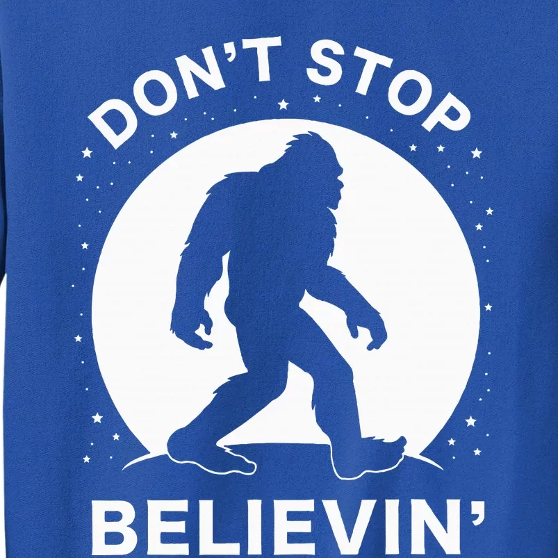 Don't Stop Believin' Bigfoot Full Moon Sweatshirt