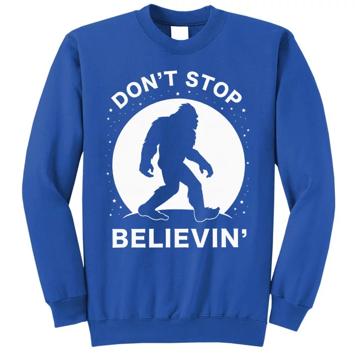 Don't Stop Believin' Bigfoot Full Moon Sweatshirt