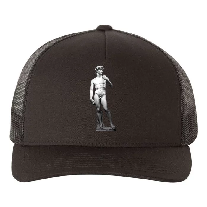 David Statue By Michelangelo Yupoong Adult 5-Panel Trucker Hat