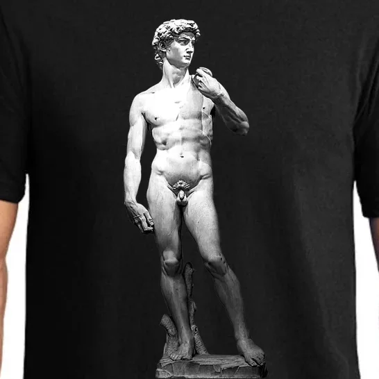 David Statue By Michelangelo Pajama Set