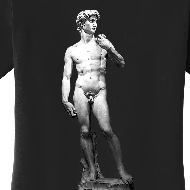 David Statue By Michelangelo Women's T-Shirt