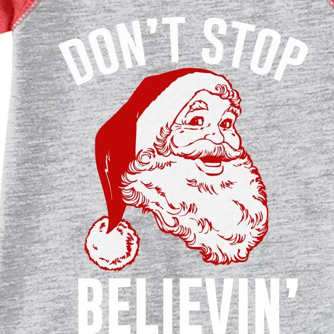 Don't Stop Believing Infant Baby Jersey Bodysuit