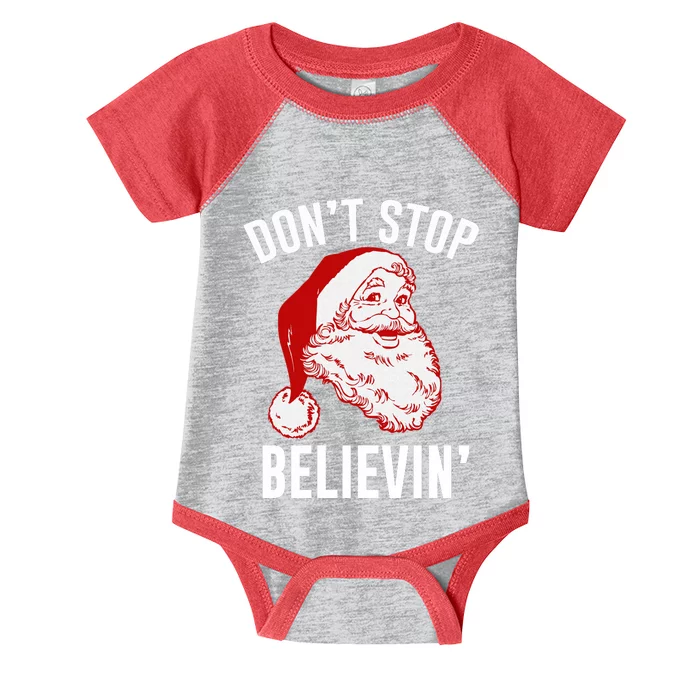 Don't Stop Believing Infant Baby Jersey Bodysuit