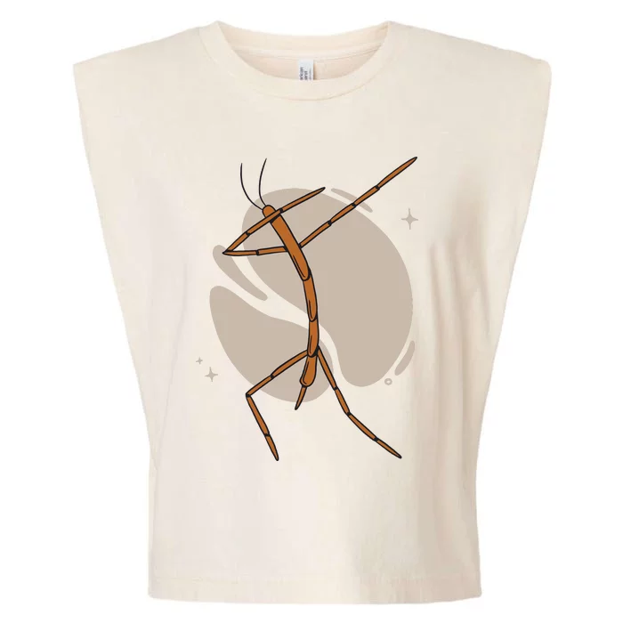 Dabbing Stick Bug Garment-Dyed Women's Muscle Tee