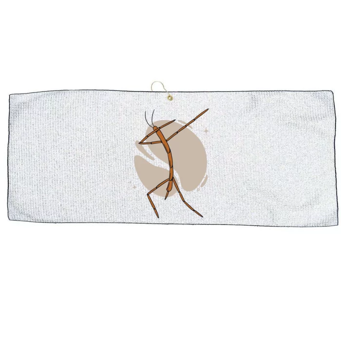 Dabbing Stick Bug Large Microfiber Waffle Golf Towel