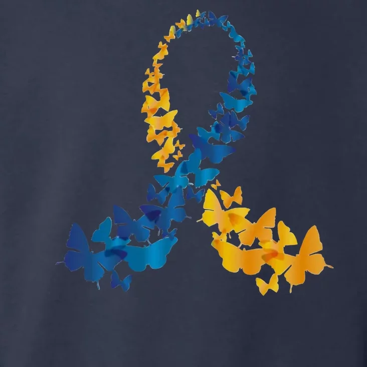 Down Syndrome Butterfly Awareness Toddler Hoodie