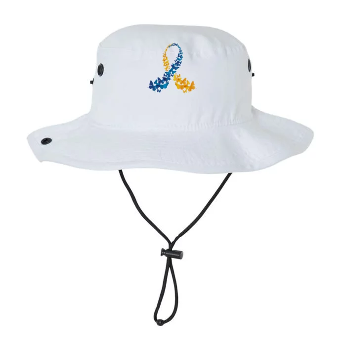 Down Syndrome Butterfly Awareness Legacy Cool Fit Booney Bucket Hat