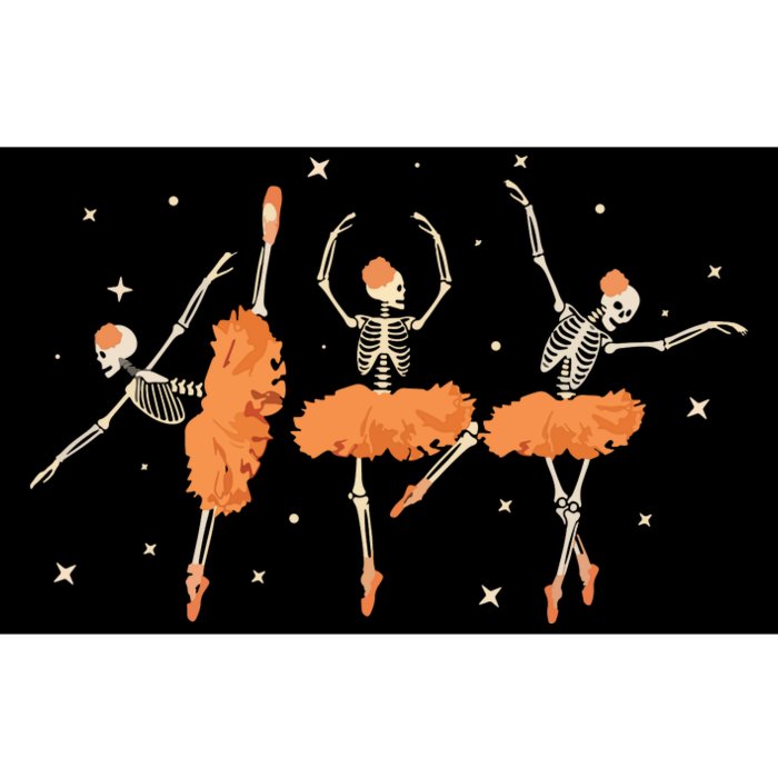 Dancing Skeleton Ballerina Ballet Dance Halloween Women Girl Sweat Bumper Sticker