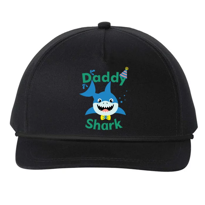 Daddy Shark Birthday Party Matching Family Snapback Five-Panel Rope Hat