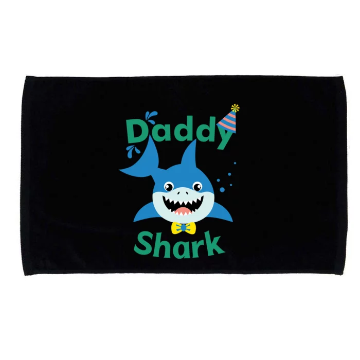 Daddy Shark Birthday Party Matching Family Microfiber Hand Towel