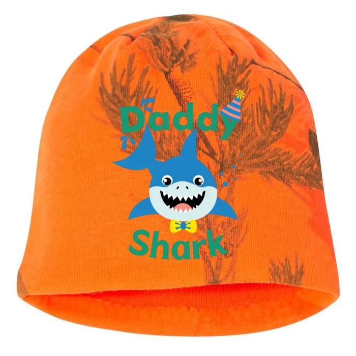 Daddy Shark Birthday Party Matching Family Kati - Camo Knit Beanie