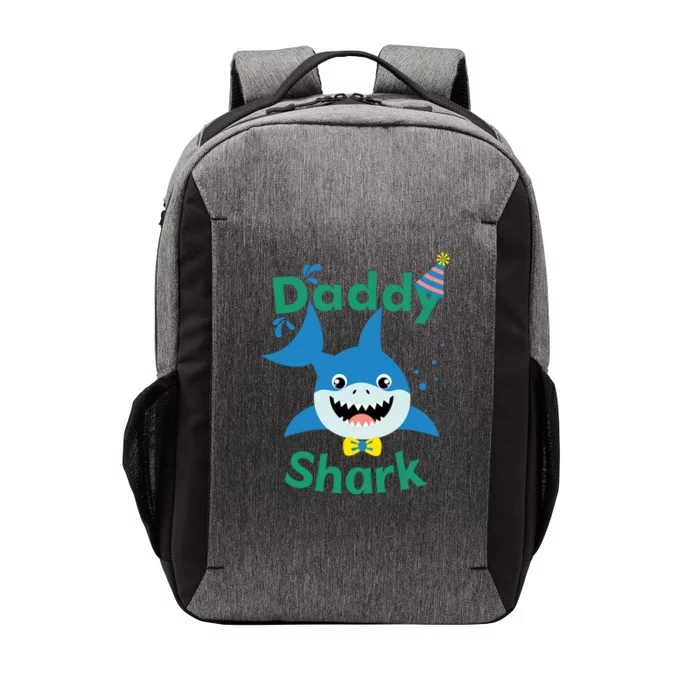 Daddy Shark Birthday Party Matching Family Vector Backpack