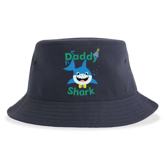 Daddy Shark Birthday Party Matching Family Sustainable Bucket Hat