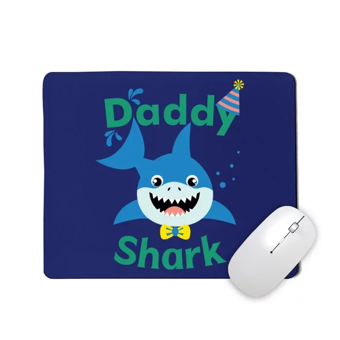 Daddy Shark Birthday Party Matching Family Mousepad