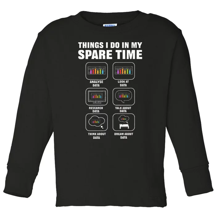 Data Science. Big Data Analytics. For Data Scientists Toddler Long Sleeve Shirt