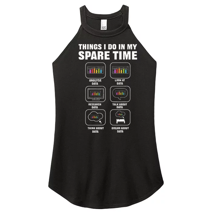 Data Science. Big Data Analytics. For Data Scientists Women’s Perfect Tri Rocker Tank