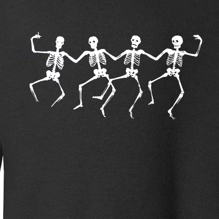 Dancing Skeletons Bones Toddler Sweatshirt