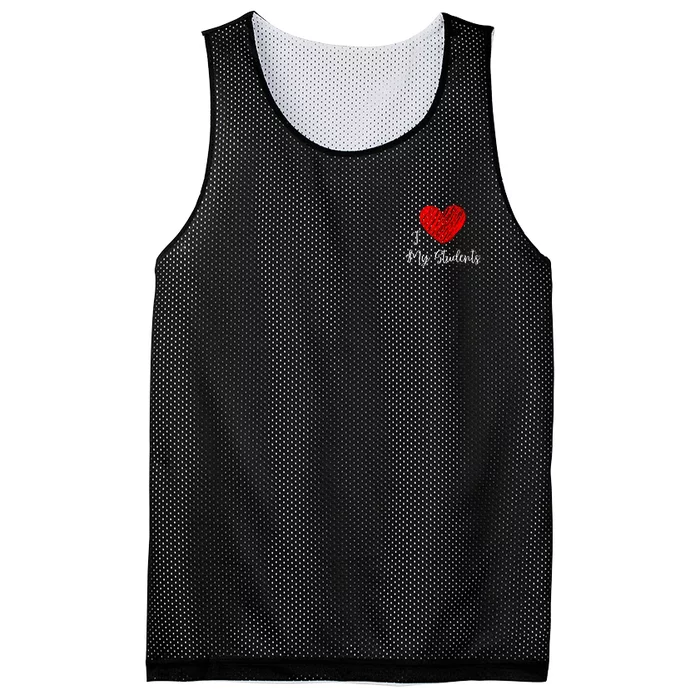 Dear Student Behind Me Front & Back Mesh Reversible Basketball Jersey Tank