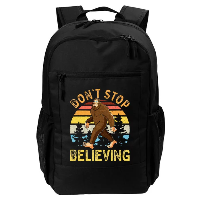 Don't Stop Believing Funny BigFoot Daily Commute Backpack