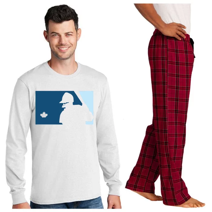 Davis Schneider Blue Jays Baseball Long Sleeve Pajama Set