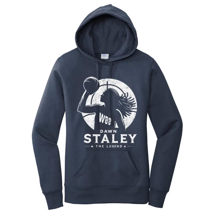 Dawn Staley Basketball Legend Vintage Retro Women's Pullover Hoodie