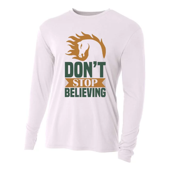 Don't Stop Believing Cooling Performance Long Sleeve Crew