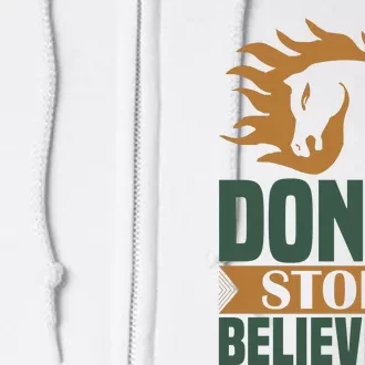 Don't Stop Believing Full Zip Hoodie