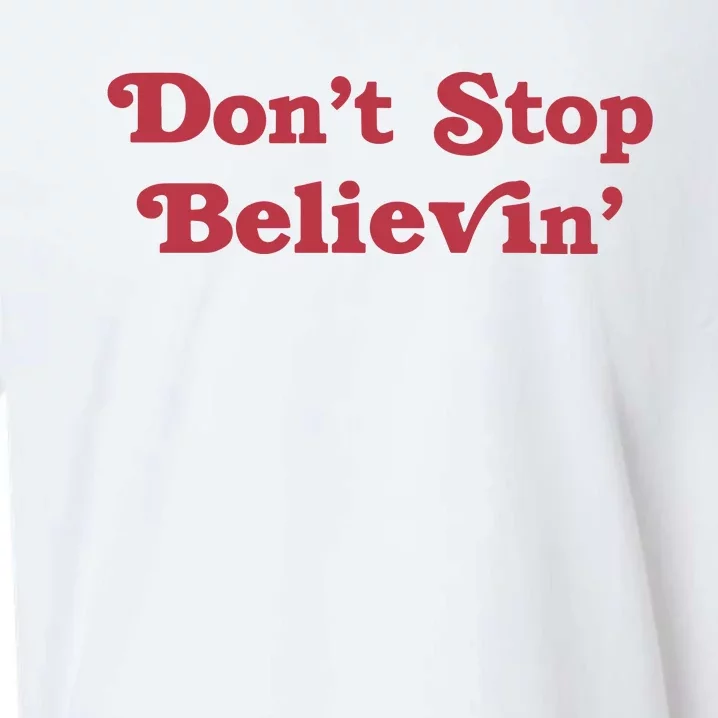 Don’T Stop Believin’ Det Sueded Cloud Jersey T-Shirt