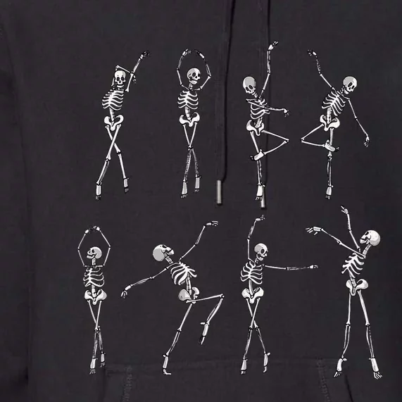 Dancing Skeleton Ballerinas Halloween Costume Ballet Girl Premium Hoodie