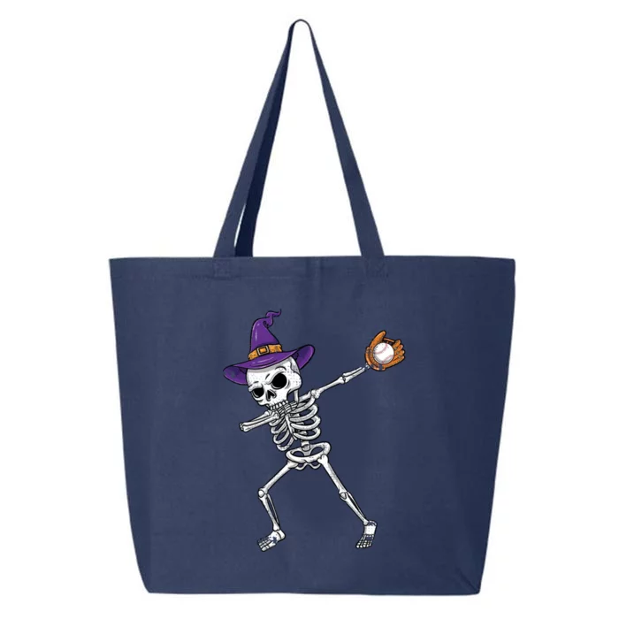 Dabbing Skeleton Baseball Witch Vintage Gift 25L Jumbo Tote