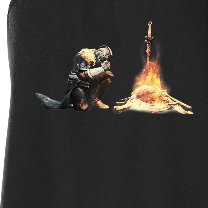 Dark Souls Bonfire TShirt Women's Racerback Tank