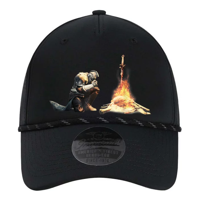 Dark Souls Bonfire TShirt Performance The Dyno Cap