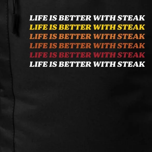 Dr Shawn Baker Wearing Life Is Better With Steak Daily Commute Backpack