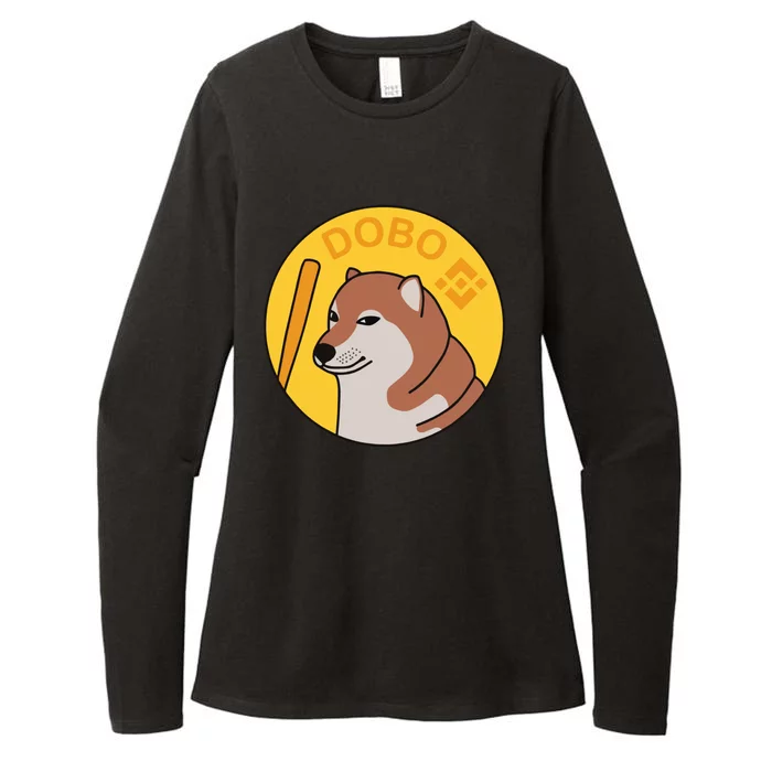 Dogebonk Solona Bonk Coin Logo Womens CVC Long Sleeve Shirt