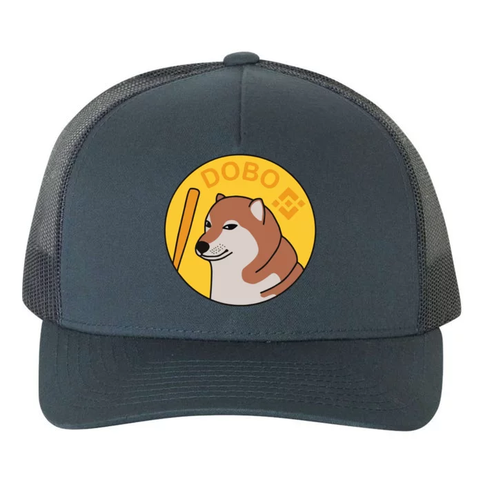 Dogebonk Solona Bonk Coin Logo Yupoong Adult 5-Panel Trucker Hat