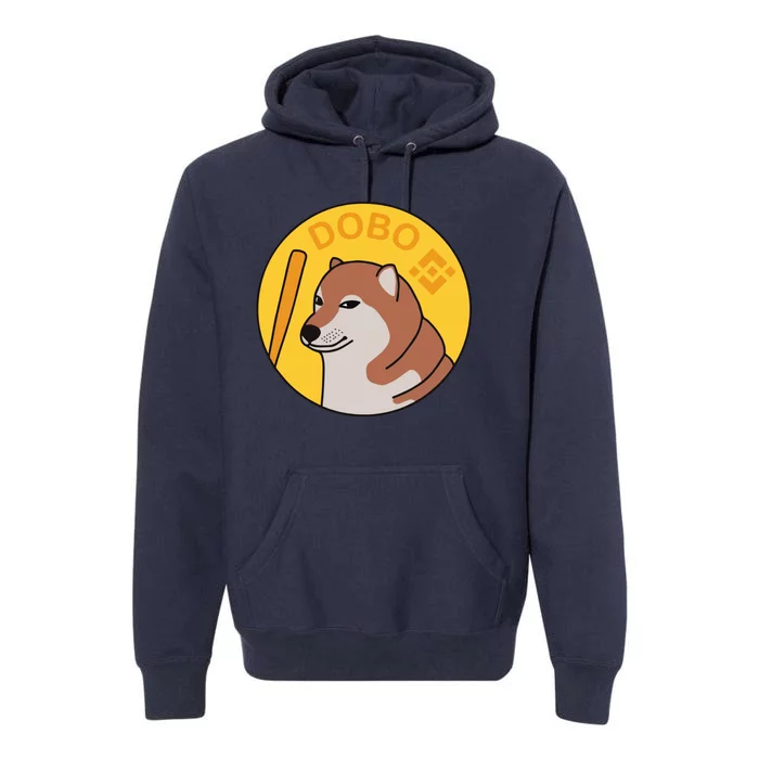 Dogebonk Solona Bonk Coin Logo Premium Hoodie