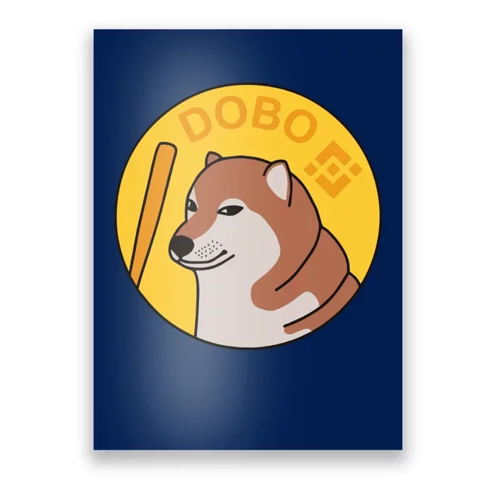 Dogebonk Solona Bonk Coin Logo Poster