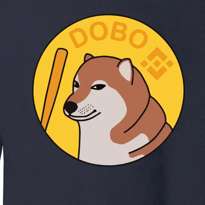 Dogebonk Solona Bonk Coin Logo Toddler Sweatshirt