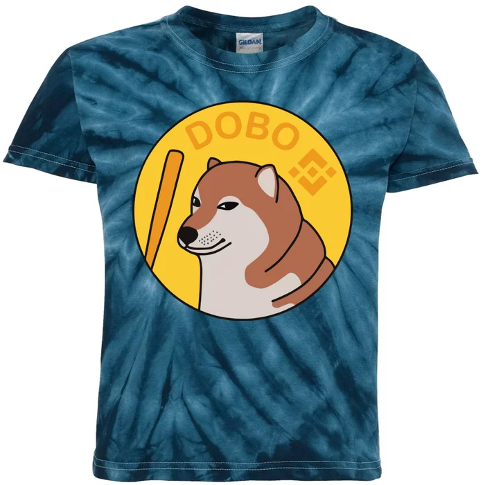 Dogebonk Solona Bonk Coin Logo Kids Tie-Dye T-Shirt